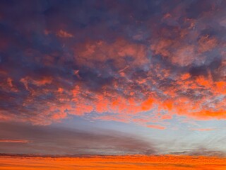 Obraz premium sunset in the sky