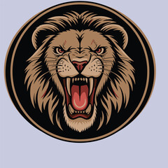 Obraz premium lion animal vector