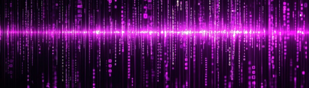 Dynamic digital data visualization virtual environment graphic representation abstract art futuristic concept