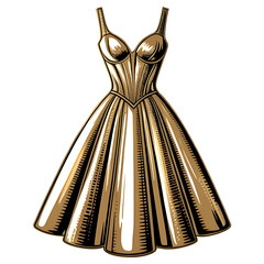 black and white dress transparent background png