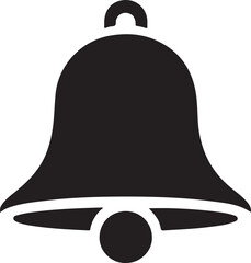 illustration of a bell icon vector 