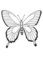 Beautiful butterfly line art in black and white, great for coloring pages, printables, and art projects. A perfect choice for kids and adults alike