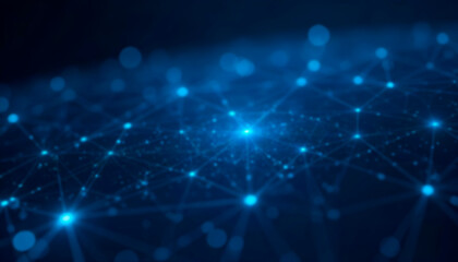 Technology background with blur effect