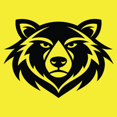 "Foamy Cheers: Beer Head Mascot Vector Logo Design"