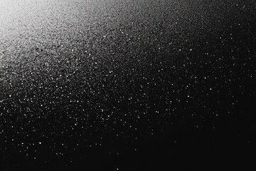 Obraz premium Gray, black grainy gradient background noise texture.