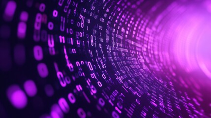 Exploring digital patterns virtual space abstract visuals technology close-up view data representation