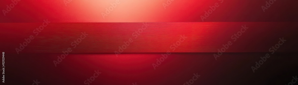 Poster Abstract Red Textured Background Image With Horizontal Lines