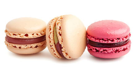 Obraz premium delicate and airy macaroons