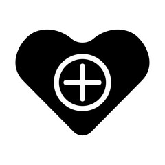 Care Heart Solid Icon