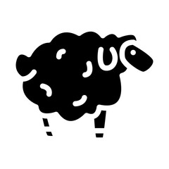 Sheep Solid Icon