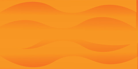 Abstract orange banner background. Graphic design banner pattern background template with dynamic curved shapes. Vector