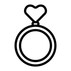 Ring Heart icon