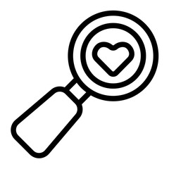 Search Love icon