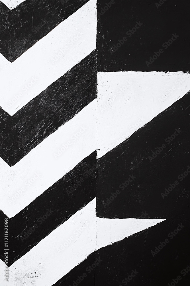 Poster simple chevron patterns in monochrome for clean brochure layouts.