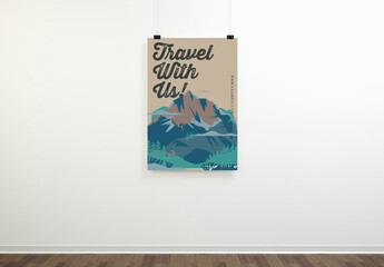 Brown And Green Travel Promotion Flyer