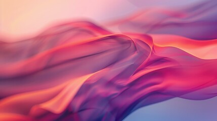 Obraz premium Abstract Pink Purple and Orange Color Gradient Flowing Background