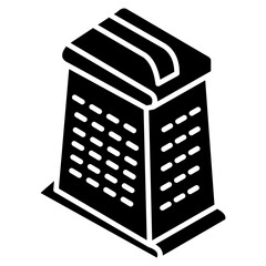 Grater icon element for design