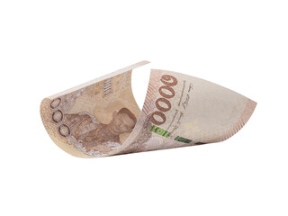 one thousand thai baht banknote , 1000 bath money note,  bath is the national currency of thailand, business concept. clipping path.