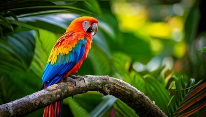 Obraz premium colorful tropical bird 
