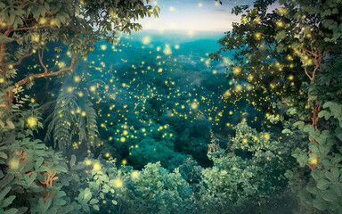 Natural Image in Jungle, AI Generated