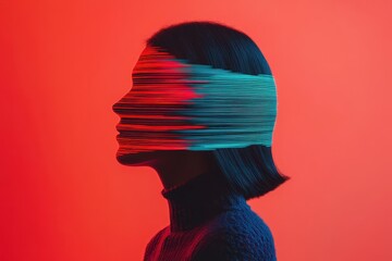 Exploring the Impact of Issues on Mental Health: A Futuristic Visualization of Brain Waves and Technology