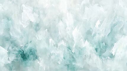 Obraz premium Soft Abstract Background with Light Green and White Hues