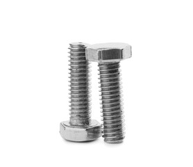 Tap bolts isolated on white background