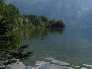 lake in the mountains