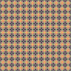 Fototapeta premium Beautiful seamless pattern design by geometric 