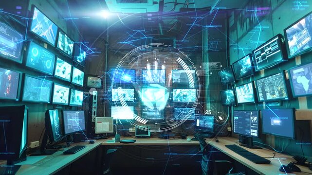 Finger prints hud display. CCTV Monitors Control Room Monitoring Cameras. CCTV cameras