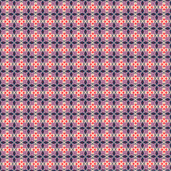 Fototapeta premium Beautiful seamless pattern design by geometric 