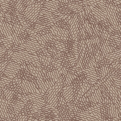 Seamless pattern in an organic, wavy, and textured style.