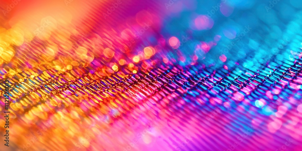 Aufkleber colorful pattern with a lot of dots
