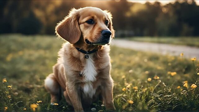 very smart video dog book old library cation beagle goggles humor vintage reading literature ancient cognition open stack brown  