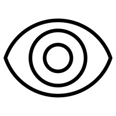 Obraz premium eye icon