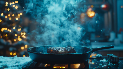 a kitchenware advertisement featuring a cast