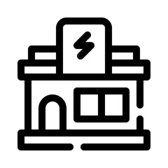 Electronics Store line icon