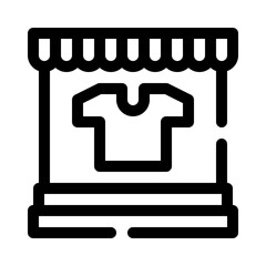 Clothing Store line icon