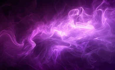 Obraz premium A seamless blend of light, color, and depth in shades of purple