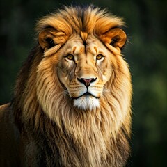 Fototapeta premium close up portrait of a lion