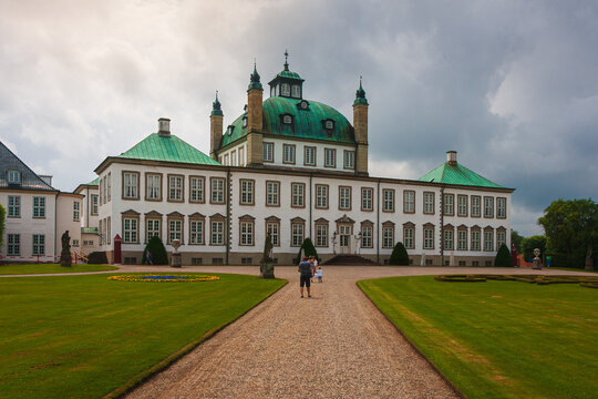 View to the old Fredensborg Palace