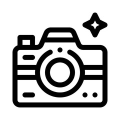 Camera line icon