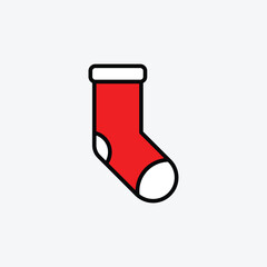 christmas sock icon