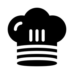 Chef Hat glyph icon
