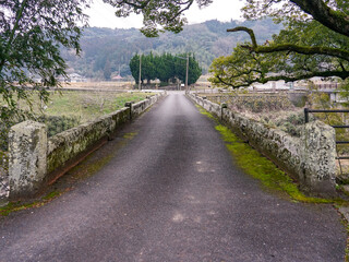 石橋の貴婦人とも称される美しい鳥居橋（大分県宇佐市院内町）