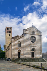 Fototapeta premium Church of Saint Stephen, Genoa, Italy