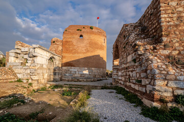Yenisehir Gate of Nicea Ancient City, Iznik Town of Turkey