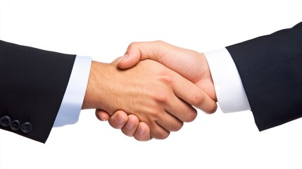 Obraz premium Business handshake symbolizing partnership, collaboration, and agreement