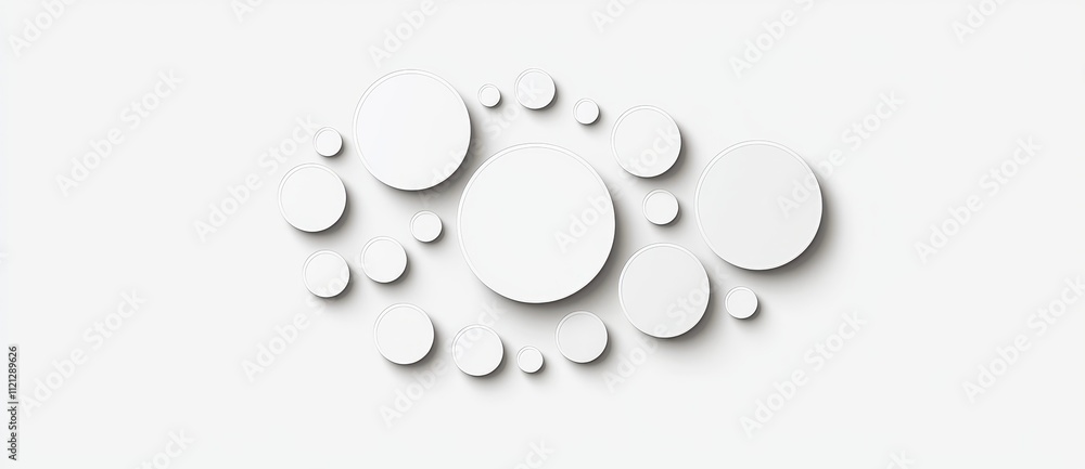Poster decorative oval and circle drop shadows isolated on transparent background. realistic gray ellipse g
