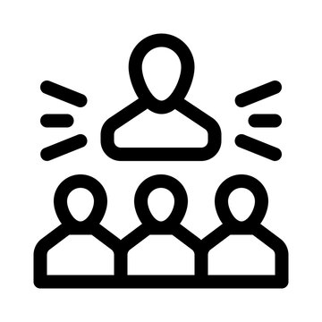 recommend clip art: People Teamwork line icon